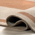 thumbnail image 5 of Rugs USA Gino Two-Tone Bordered Wool Area Rug, 4' x 6', Gino Rust, 5 of 6