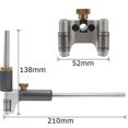 thumbnail image 2 of Regla De Trazado De Madera, Arco Lineal, Calibre De Doble Propósito, Herramientas Multifuncionales De Trazado De Carpintería Serendint HA035804-00, 2 of 6