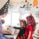 thumbnail image 3 of BRIGHTFUFU 12 unids Halloween Spider Webs decorativos Cobwebs Fun Adornos (Color surtido), 3 of 8