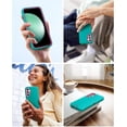 thumbnail image 6 of Case for Samsung Galaxy S23 FE 6.4-Inch, Heavy Duty Rugged & Dual-Layer with C Port Protection, Shockproof Anti dust Scratch Matte  Phone Case Back Cover for Samsung S23 FE 5G, Mint, 6 of 7