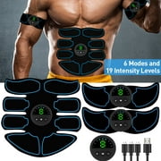ABS Abdominal Stimulator EMS Training Toning Slim Belt Muscle Trainer Fitness