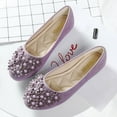 thumbnail image 4 of Sngxgn Flat Shoes Women Comfortable Slip on Women's Flats(Purple,38), 4 of 5