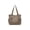 Khaki, variant on Tote Bag for Women, Nylon Shoulder Bag with Zipper Hobo Purse Casual Shopper Handbag for Women, Large Travel Purses Work Bag White