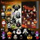 thumbnail image 3 of Calendario de Adviento de Halloween para niños, caja ciega Kawaii de 24 piezas, estatuilla de Anime, bolsa de adivinación sorpresa, modelo de muñeca, juguetes de navidad, regalos, 3 of 4