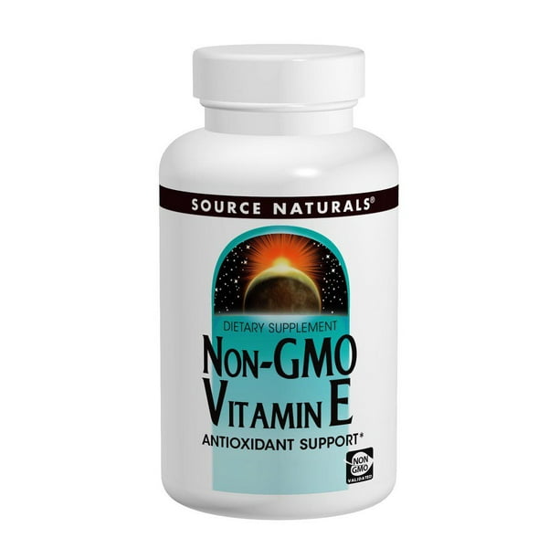 Vitamin E NonGMO, 400 IU, 30 Tabs by Source Naturals