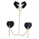 thumbnail image 4 of Bras Chain Fashion Bra Rave Body Accesorios Gargantilla Prom Mujeres Pecho Pegatina Negro jinwen Cadena de pecho, 4 of 8