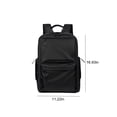 thumbnail image 3 of Mochilas para Hombres de la Escuela Bolsa Portátil de Moda Ciudad Negocios Resistente Al Desgaste de Gran Capacidad 43x28.5x15.5cm, Bolsillo de Botella de Agua Cómodas Correas Ligeras 510G Paño Negro, 3 of 9