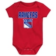 thumbnail image 2 of Infant & Newborn Outerstuff New York Rangers Littlest Player Three-Pack Bodysuit Set, 2 of 4