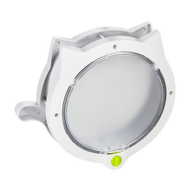 Puerta para gatos blanca con forma de oreja de gato, puerta para mascotas, agujero para perros, nueva puerta para gatos, caseta para gatos, juguetes para mascotas