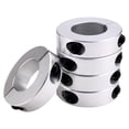 thumbnail image 2 of 5PCS Split Optical Shaft Fixed Ring Separate Thrust Ring Limit Ring Fastening Positioner Shaft Clamp Inside 30mm, 2 of 8