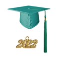 thumbnail image 1 of Gorro de graduación llamativo y memorable, gorro de graduación colorido y práctico de tela para estudiante (hy), 1 of 5