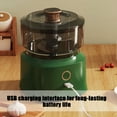 thumbnail image 6 of RKZDSR Wireless Electric Garlic Chopper - Portable Mini Food Processor with USB Charging - 350ML Vegetable Masher and Garlic Mincer for Onions, Meat, and Spices, 6 of 9