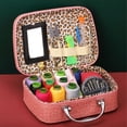 thumbnail image 6 of Cozival Portable Sewing Kit, Portable Sewing Kit with Large & Thin Needles, Handmade Quilting and Diy Craft Working Case, Quilting Tool Case, C, 6 of 9