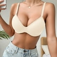 thumbnail image 6 of Ayfxijin Everyday Bras,Women's Soft Breathable Solid Color Bra Push-up Bra, 6 of 8