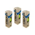 thumbnail image 1 of Pack 3 botes de 3 pelotas Head Padel Pro Presureless (sin presión) amarillo, 1 of 3