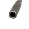 thumbnail image 3 of 1/4" Hexagon Shank 7mm Deep Socket 100mm Length Metal Hex Nut Driver Bits 2pcs, 3 of 5