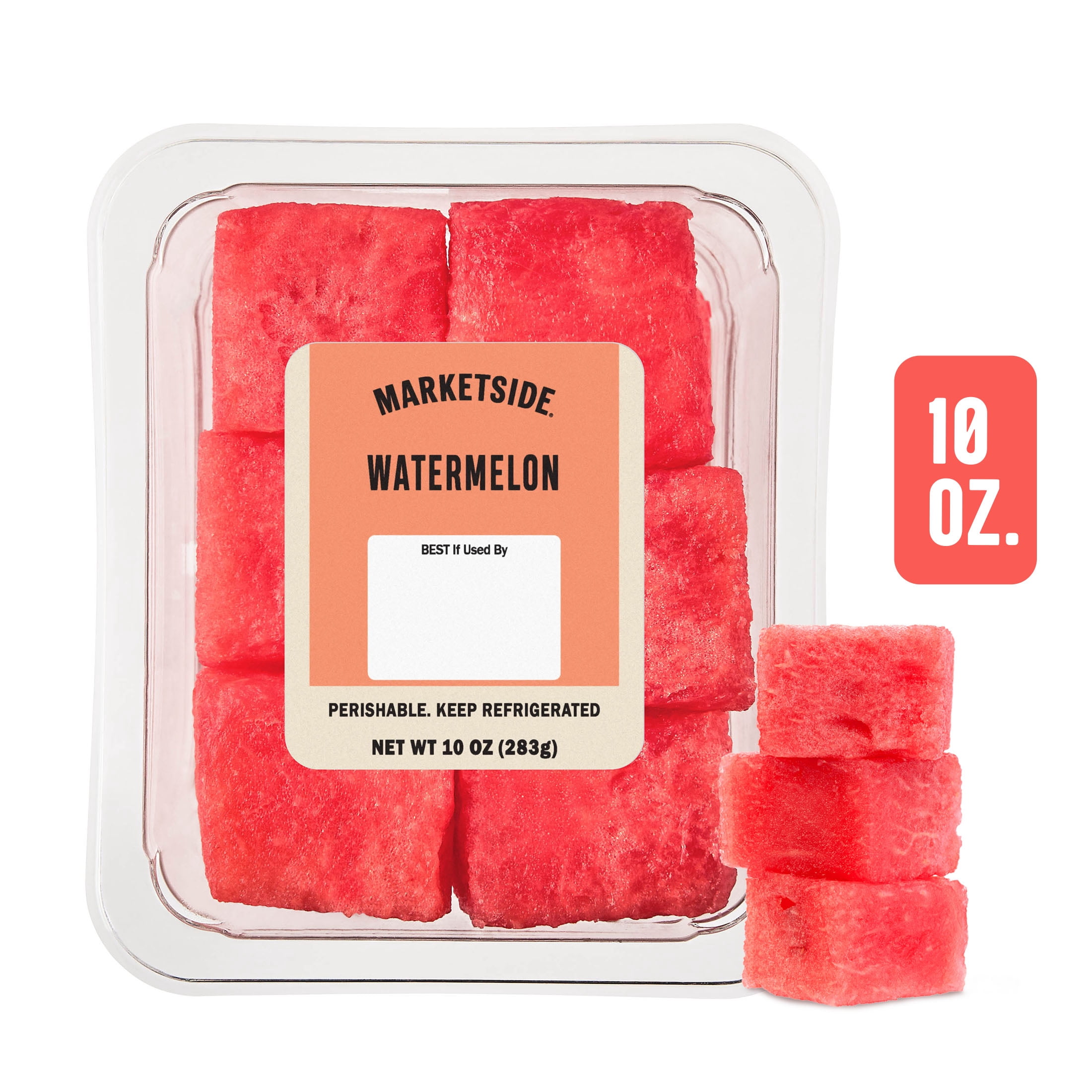 Marketside Watermelon Chunks, 10 oz, Pre-Cut (Fresh)