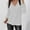 White, variant on Tittly T Shirts for Women Basic Tees Women's Solid Color Chiffon V Neck Pullover Flared Long Sleeve Blouse Tshirts Shirts Tops for Women Trendy A L