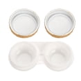 thumbnail image 4 of yuyte Estuche de Lentes de Contacto Portátil con Espejo, Estuche para Lentes con Forma de Pentagrama, Mini Caja de Almacenamiento para Lentes de Contacto, Kit de Viaje Lentes de Contacto (Dorado) Ecomeon  no, 4 of 5