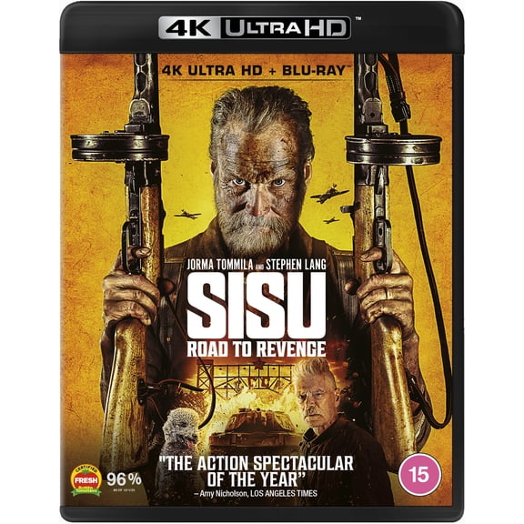 Sisu: Road to Revenge (4K Ultra HD) Jorma Tommila Richard Brake Stephen Lang Jaakko Hutchings