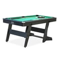 thumbnail image 1 of RACK Drogon 5.5 Foot Folding Classic Billiard Pool Table Game, Green/Black, 1 of 6