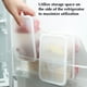 thumbnail image 5 of Contenedor Almacenamiento Refrigerador, Contenedor Fruta Vegetales, Transparente, Removible, Conserva Frescura, Para Comida, Bajo Precio, Impermeable, Resistente, Para Jardín, Estantería,, 5 of 7