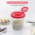 thumbnail image 2 of 2 Medium Salt And Pepper Shakers Moisture Proof ,salt Shaker With Red Covers Lids Plastic Airtight, 2 of 5