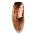 thumbnail image 3 of Cabeza de maniquí con pelo, cabeza de maniquí de peluquería cabeza de maniquí humano cabeza de maniquí de peluquería confiable y duradera, 3 of 8