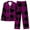 Hot Pink, variant on Fgnfyis Women's Casual Plaid Print Autumn and Winter Long Pajama Pants Set Women Pajama Sets Green L