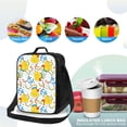 thumbnail image 4 of Honeii Ducks and Anchors Print Insulated Lunch Bag, Reusable Lunch Box for Adult, Leakproof Cooler Bag for Work Office Travel Picnic, 4 of 7