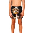 thumbnail image 5 of Boys Girls Summer Swim Trunks with Cute Print - Breathable Soft Fabric Shorts for Pool Beach Play, 5 of 9