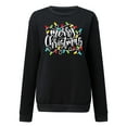 thumbnail image 4 of Camisas Navideñas Moda Navideña Mujer Casual Manga Larga O-Cuello Impreso Señoras Sudadera Tops Odeerbi ODB121350, 4 of 4