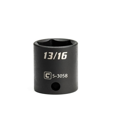 

Capri Tools 13/16-Inch Shallow Impact Socket 3/8-Inch Drive 6-Point SAE