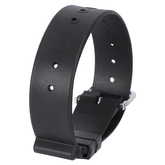 Worgeous Waterproof Watch Band Watch Strap Replaceable Wristband Watch Ban (Black)