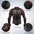thumbnail image 3 of Veste de Protection Moto pour Hommes Sport MTB Course Bras Colonne de Poitrine Protection Intégrale Armure, 3 of 8