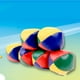 thumbnail image 5 of Greeniant Juego de pelota de malabarismo atractivo y activo de 6 piezas para niños, juego de pelota de arena, juguete para niños Deportes y aire libre, 5 of 6