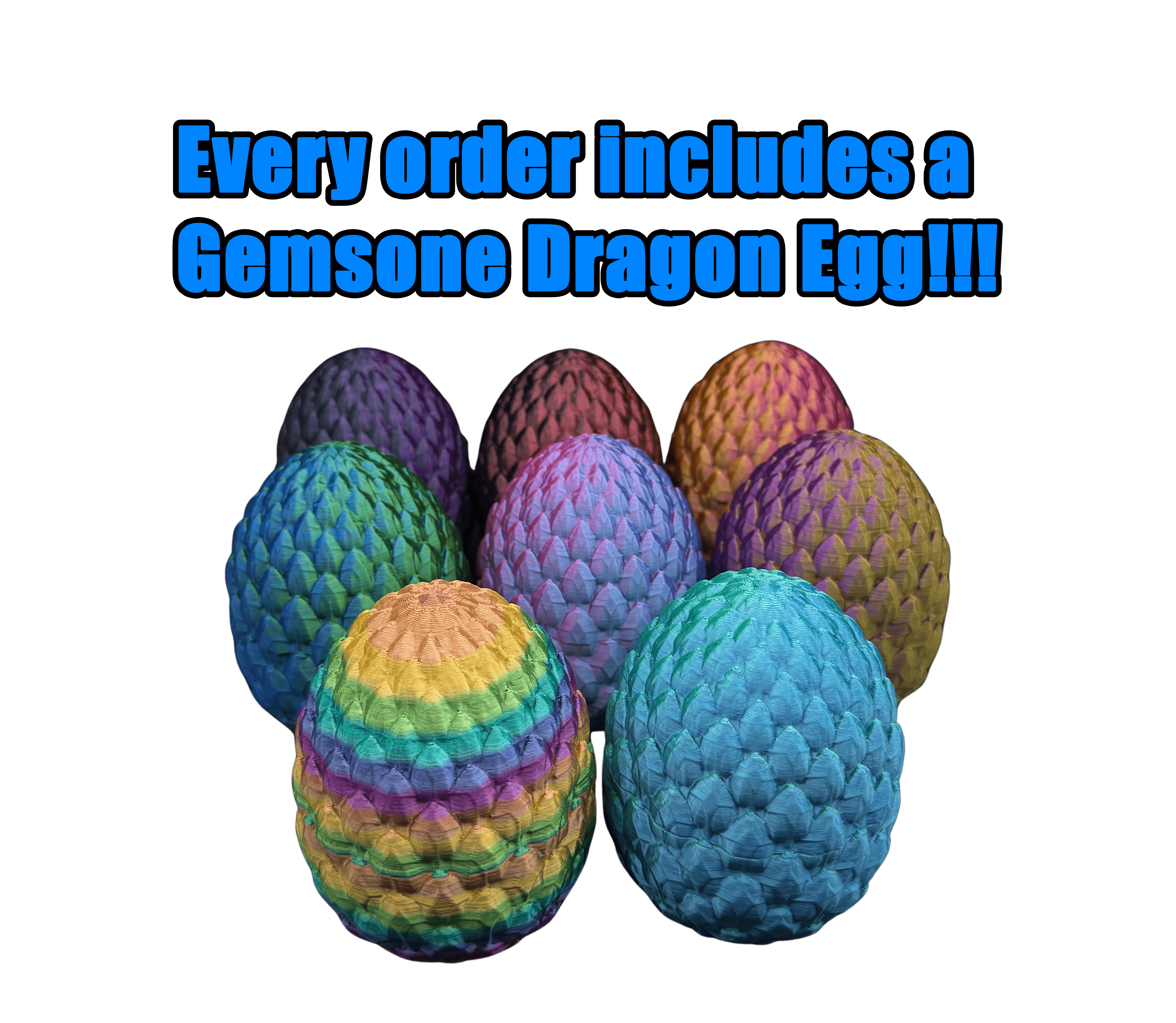 20pc Mystery Mini Animals Pack in Gemstone Dragon Egg