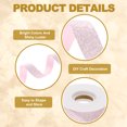 thumbnail image 3 of 7/8" x 10 Yards Sparkle Ribbons, Gift Wrapping Crafts Cut Edge Ribbon, Pink, 3 of 7