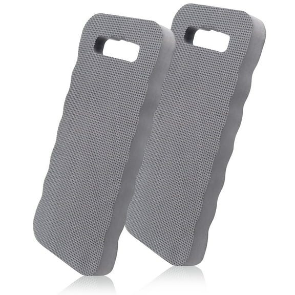 Knee Pads for Working In The Garden Thick Kneeling Pad Gray,2-Pack Waterproof Garden Knee Pads,Multi-Functional Kneeler Pad