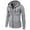 Gray, variant on IYTR Mens Winter Jacket Leisure Sweater Fleece Cardigan Hooded Jackets with Pocket Solid Color Long Sleeve Jacket Zipper Hooded Neck Black XL
