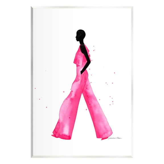 Stupell Industries Modern Trendy Girl Beauty & Fashion Painting Unframed Art Print Wall Art, 10 x 15