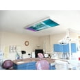 thumbnail image 6 of Octo Lights - Fluorescent Light Covers - 2x4 Flexible Ceiling Light Filters - For Classrooms and Offices - Waterfall 009, 6 of 7