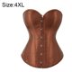 thumbnail image 2 of Corset up Cintura deshuesada Cincher Bustier Top Botón frontal túnica sexy Zhivalor CPB-SSW2040-7, 2 of 6