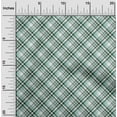 thumbnail image 2 of oneOone Polyester Spandex Dusty Teal Green Fabric Plaid Diy Clothing Quilting Fabric Print Fabric By Yard 56 Inch Wide, 2 of 4