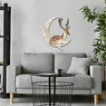 thumbnail image 6 of Metal Moon Animal Skull Wall Decor, Metal Wall Decor, Metal Moon and Animal Decor, Moon and Animal Wall Decor, Moon and Skull Wall Decor, Unique and Mysterious Home Decor (21), 6 of 6