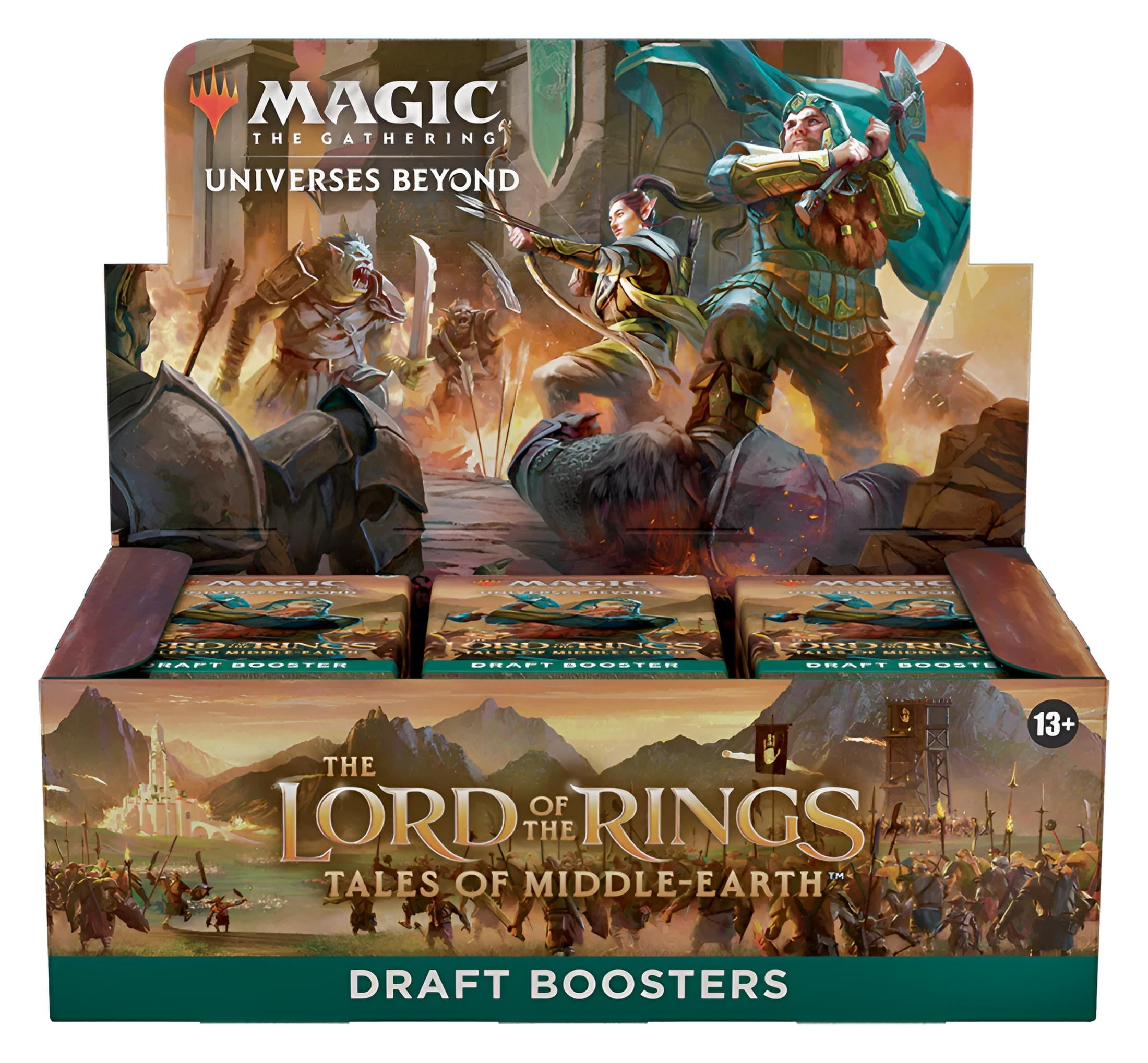 mtg lotr draft booster box Which has more rares and mythics? Comparing Set to Draft booster Boxes.  Lord of the Rings