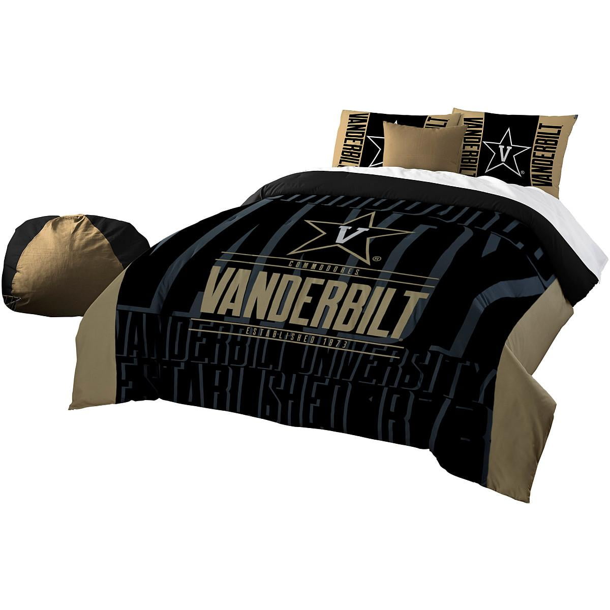 NCAA Vanderbilt Commodores "Modern Take" Bedding Comforter Set