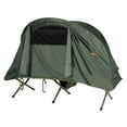 thumbnail image 1 of Patiojoy Lit de Camp Pliant pour 1 Personne Tente de Camping Portable Tente Extérieure pour Sac à Dos et Randonnée Vert, 1 of 6
