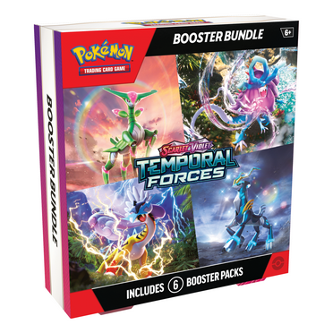Pokemon Trading Card Games SV5 Temporal Forces Booster Bundle