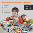 thumbnail image 3 of Apitor Robot X Robot Building Kit, 12-in-1 Programmable Remote App-Controlled Car Coding Set, STEM Educational Birthday Gifts for Boys Girls Kids Aged 8-12 (600 Pieces), 3 of 8